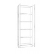 Tall Cupboard with Double Doors 